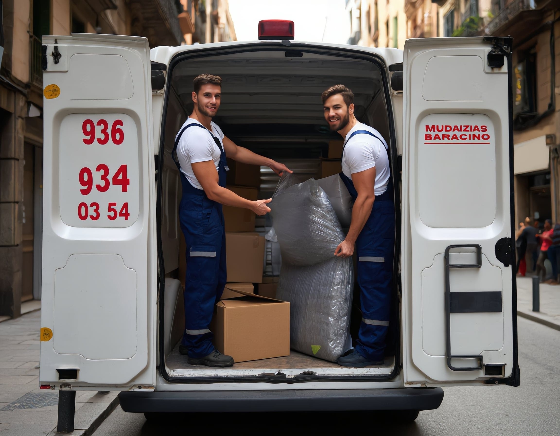 Mudanzas accesibles en Barcelona 